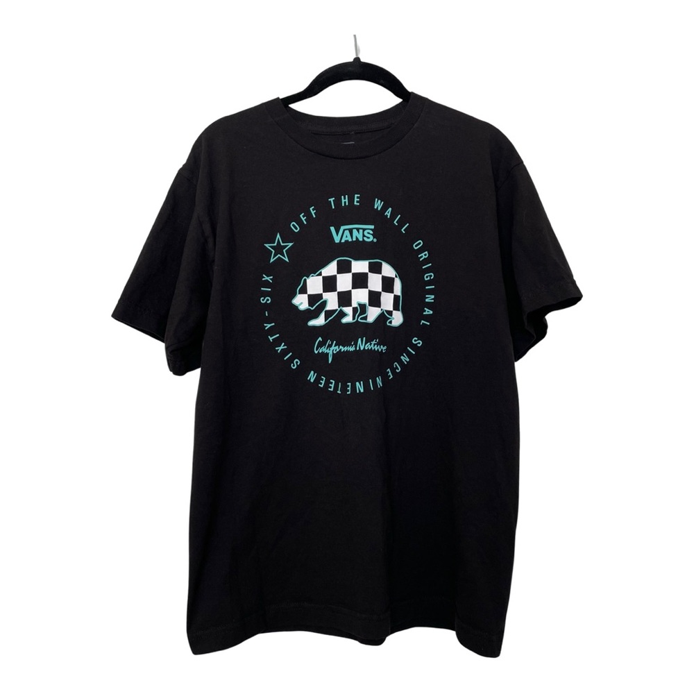 Vans California Native Black Tee SZ XL